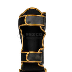 2025 último diseño espinilleras cuero seguridad desgaste espinilleras para equipo de protección MMA - Product Image 5