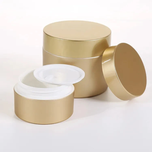 Pots en plastique plaqué pour emballage de cosmétiques, pots en plastique pour crème de soins de la peau, fabricant au Vietnam, offre spéciale - Product Image 2