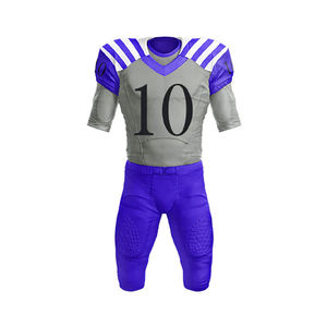 Conjuntos de Uniformes de Fútbol Americano Transpirables, Antibacterianos, de Secado Rápido, Tallas Grandes, 100% Poliéster - Product Image 2