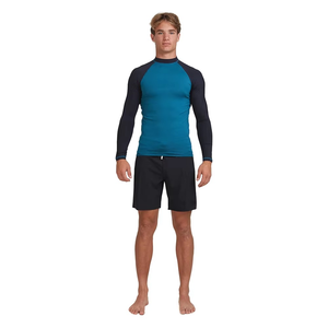 Wholesale Sublimation <b>Printed</b> Mma Rash Guard for Men Men's long Sleeve Compression <b>Surfing</b> t Shirt Rashguard Bjj - Product Image 3