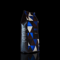 Granos de café tostados de calidad superior LAPIS 50% Arábica 50% Robusta Café entero italiano 1 kg Bolsa BAR