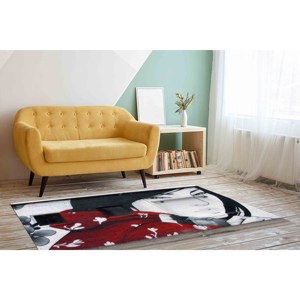 Tapis imprimé graffiti vibrant - Art moderne pour chaque espace, tapis en velours - Product Image 4