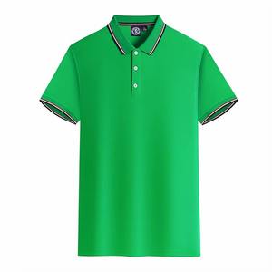 Polos de algodón profesionales para uniformes masculinos, ropa casual y de golf con logotipo bordado personalizado - Product Image 4