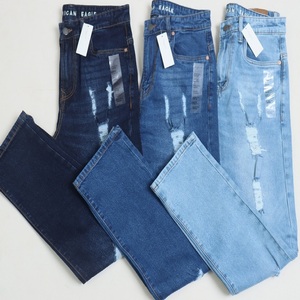 ชุดเดรสผ้าฝ้ายแบรนด์ผสมฤดูร้อนและกางเกงยีนส์สำหรับผู้ชายผู้หญิงและเด็กผู้หญิง - Product Image 3