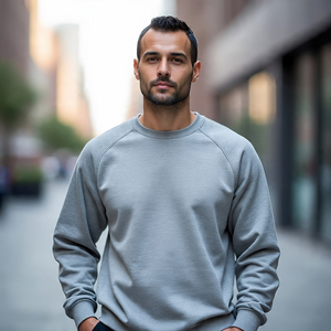 Jersey cuadrado para hombre, sudaderas con tejido pesado personalizado 400GSM lavado ácido Vintage, sudaderas para hombre - Product Image 5