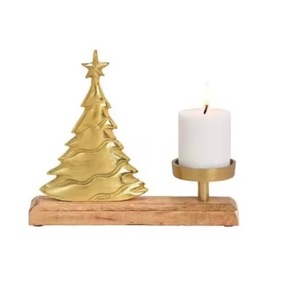 2025 nouveauté décor de noël Style bougeoir en métal pour la décoration de la maison bougeoir en métal fabricant et exportateur - Product Image 3
