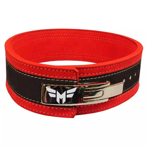 เข็มขัดหนังอนิเมะยกน้ำหนักเข็มขัดยกน้ำหนักเข็มขัดออกกำลังกายสำหรับฝึกยกกระชับเข็มขัดหัวเข็มขัดแบบหนีบ - Product Image 5