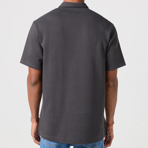 Nouvelle usine de qualité Hot Nouveau Design Polo en coton Personnalisé Hommes Golf Noir Couleur Polos Respirants de qualité supérieure - Product Image 4