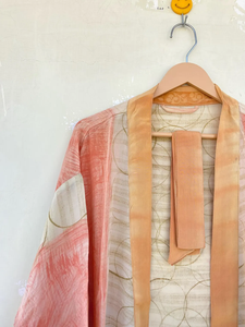 Robe kimono longue en mousseline de soie en crêpe pour la vie quotidienne, tenue confortable au quotidien - Product Image 5