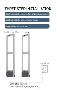 Заводская поставка EAS AM Gate система противоугонная система супермаркет Высокая чувствительность противоугонные ворота - Product Image 4