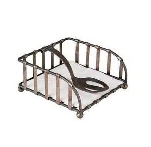 Porte-serviettes décoratifs en métal dans des styles modernes ajoute du charme à toute décoration de serviette de table d'espace - Product Image 2