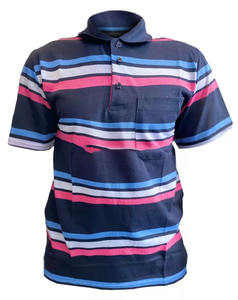 Gym pour hommes pour polo avec col cubain impression personnalisée anti-rides caractéristique été à la mode polyvalent tricoté vêtements de sport - Product Image 2