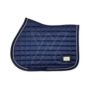 Sous-selles de luxe en coton respirant et absorbant les chocs avec rembourrage en polyester, tailles et couleurs personnalisables - Product Image 1