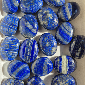 Lapis Lazuli หินปาล์มหินคริสตัลหัตถกรรมธรรมชาติหินฮวงจุ้ยพุทธศาสนามาสค็อตนางฟ้าคริสตัลอัญมณีหินปาล์ม - Product Image 4