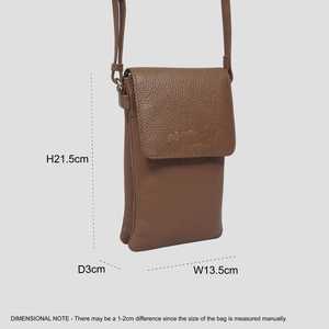 กระเป๋าสะพายข้างสไตล์โบฮีเมียนวินเทจหนังแท้มีพู่ทรงเรขาคณิตหนังแท้ลายกรวดอินเดีย - Product Image 5