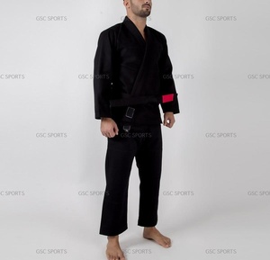 Jiu jitsu gi-kimono brasileño para hombres y mujeres, diseño personalizado, con logotipos personalizados y parches, color negro - Product Image 6