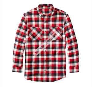 Camisas de franela personalizadas, franela cepillada a cuadros, ropa de manga larga para hombre, camisas de franela transpirables para hombre - Product Image 4