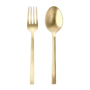 Hot Selling & Stylish Cutlery Spoon & <b>Fork</b> Set Flatware Brass Kitchenware for Home Decoration & Weddings Gatherings - Product Image 4
