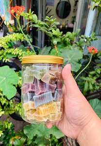 Bonbons à la racine de bardane biologique avec mousse de mer et lave Variété séchée style source nutritionnelle - Product Image 6