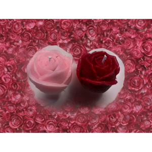 Mini Velas de Parafina con Forma de Rosa, Estilo Único sin Goteo para Decoración del Hogar en San Valentín - Product Image 1