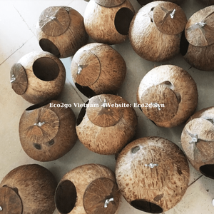 2025!!! MAISON DE NID D'OISEAU EN NOIX DE COCO POUR ANIMAUX DE COMPAGNIE/MAISON D'OISEAU EN NOIX DE COCO/MAISON DE NID D'OISEAU EN NOIX DE COCO AVEC ÉCHELLE SUSPENDUE - Product Image 3