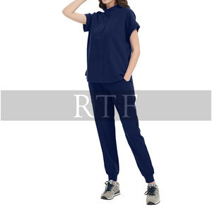 Nuevos productos al por mayor personalizado OEM ODM moda enfermera mujer uniformes de hospital uniformes conjuntos uniformes médicos - Product Image 5