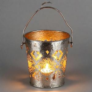 JoyFlare Holiday <b>Charm</b> Cast Aluminum Candle Holder Snowy Finish Accent Piece for Festive Tables and Mantels - Product Image 4