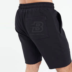 Meilleur prix Meilleur prix Short de fitness d'entraînement avec logo personnalisé Nouvelle arrivée Style décontracté à motif solide en vente en ligne - Product Image 2