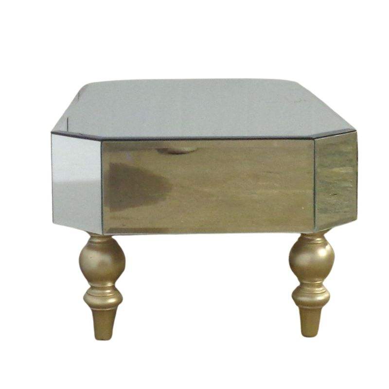 Champagne Painted & Mirror Panels