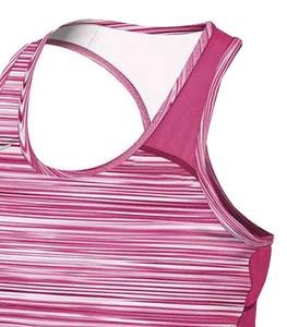 Camiseta sin mangas de algodón y poliéster de verano de alta calidad al por mayor, camiseta sin mangas de gimnasio con estampado de sublimación completa de nuevo diseño para mujer - Product Image 4