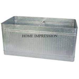 Jardinières et pots de décoration florale à 2 compartiments Grande qualité d'intérieur et d'extérieur Décoration intérieure de luxe Jardinières et pots de fleurs - Product Image 1