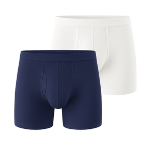 Prix pas cher Boxer Shorts hommes bonne absorption été hommes vêtements 95% bambou 5% Spandex ceinture personnalisée hommes sous-vêtements coton - Product Image 1