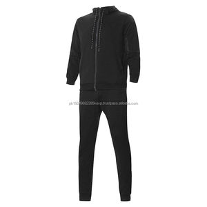 Ensemble de survêtement pour homme en coton et polyester, tendance, avec capuche, en vente - Product Image 4