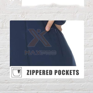 Nouvelle conception, veste de yoga pour femmes, entièrement zippée, respirante, grande taille, écologique, en spandex/polyester, couleur unie, vêtements de sport - Product Image 5