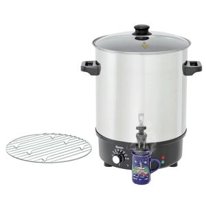 Distributeur de vin chaud 30L – Pichet de qualité supérieure pour servir des boissons chaudes - Product Image 1
