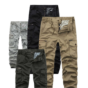 Poches Premium hommes Cargo pantalon hommes décontracté multi-poches grande taille pantalon hommes Outwear droit hiver pantalon pantalon - Product Image 6