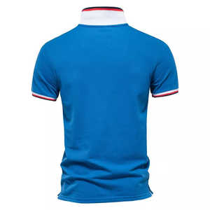 Polos de detección de frío Logotipo personalizado Hombres Popular Polo Camiseta - Product Image 4