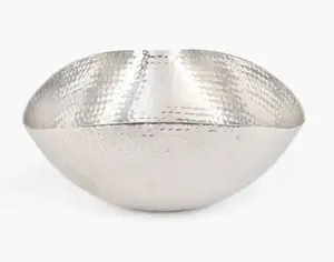 Cuenco para servir alimentos de aluminio sólido de calidad Superior, Frutero de forma redonda de nuevo diseño para uso en fiesta de boda, venta al por mayor - Product Image 6