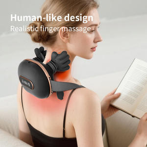 携帯型揉みマッサージ枕 頭痛緩和 電気指圧マッサージ器 温熱機能付き - Product Image 5