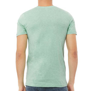 T-shirts pour hommes avec impression personnalisée en gros, impression recto verso, t-shirt décontracté de sport en coton doux 100% pour homme, respirant - Product Image 6