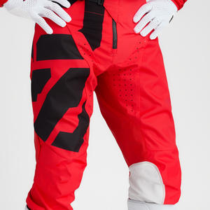 กางเกงมอเตอร์ครอสสำหรับผู้หญิงกำหนดได้เองกางเกงจักรยานวิบาก OEM พร้อมผ้าพิมพ์โลโก้และฉลากส่วนตัวตัวเลือกการผลิต - Product Image 5