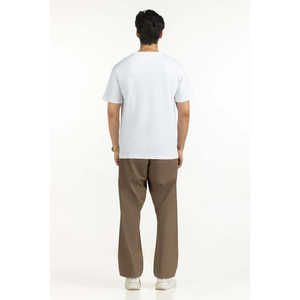 เสื้อยืด Relax Fit ผ้าฝ้าย 100% เนื้อเจอร์ซีย์อัดแน่น ระบายอากาศได้ดี ไม่ยับ มีทั้งแบบเรียบและลายโลโก้ ไซส์ MN-TS-WS25-004 - Product Image 4