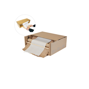 Cojines y productos delicados que protegen durante el transporte, papel de envoltura de panal con dispensador de cartón, totalmente reciclable - Product Image 3