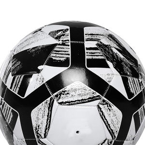 Mini balón de fútbol de PU cosido a máquina a mano de alta calidad, estilo clásico, tamaño 5, Fútbol duradero, hecho en Pakistán, deportes de fútbol - Product Image 2