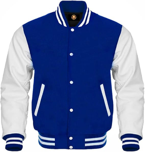 Men's Varsity <b>Baseball</b> <b>Bomber</b> <b>Jacket</b> 100% Wool Eco-Friendly Breathable Customized Colors Front Logo High Street Style Winter - Product Image 1