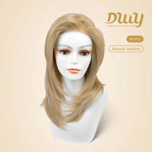 Perruque synthétique sans colle Tanya-DWY, courte, ondulée naturelle, avec raie libre et dentelle transparente, perruque courte ondulée naturelle - Product Image 1