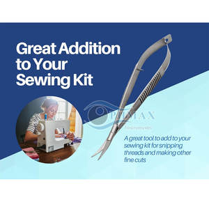 Tijeras conjuntivales de punta fina, instrumento quirúrgico oftálmico, tijeras conjuntivales reutilizables - Product Image 5