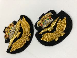 Badges en fil de métal brodés à la main porte-badge de poche Premium-Badges en tissu sergé personnalisés Premium - Product Image 5