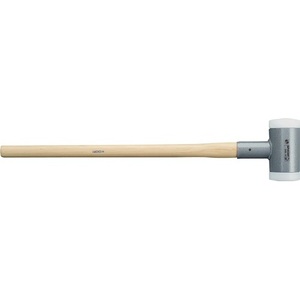 Marteau de démolition Supercraft avec tête de 100 mm de diamètre, longueur de 1000 mm, sans recul, tête en hickory de 300 mm, produit HALDER Raincoat - Product Image 1