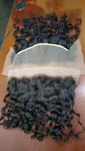 ผมมนุษย์ผม100% บริสุทธิ์ผมลอนตรงนุ่มลื่นปกปิดผมได้เต็มประสิทธิภาพ - Product Image 6